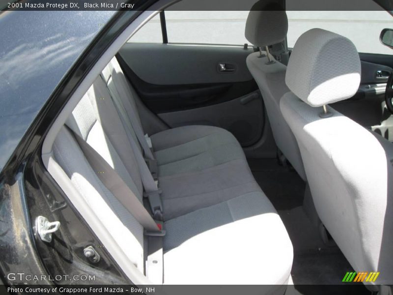 Black Mica / Gray 2001 Mazda Protege DX