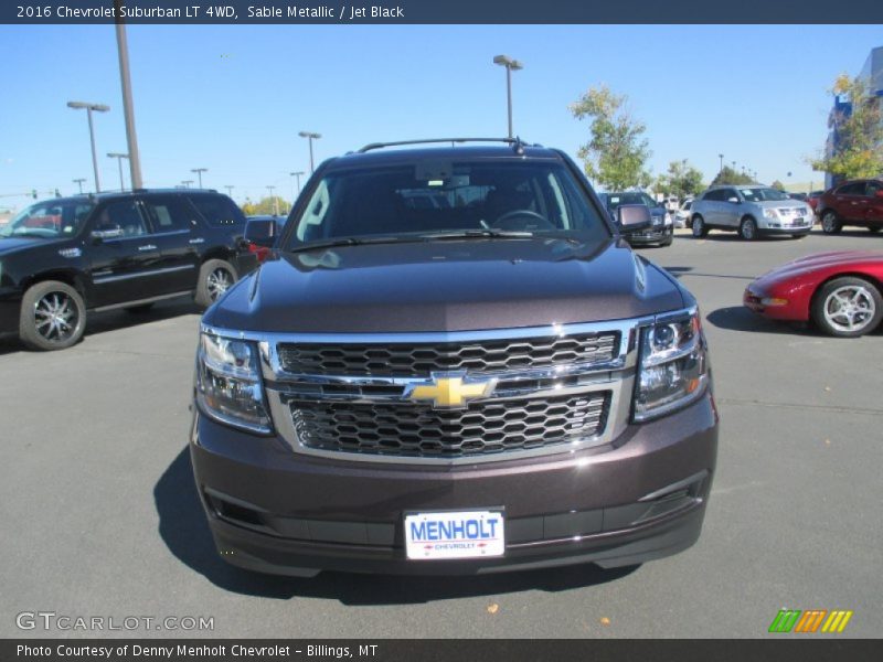 Sable Metallic / Jet Black 2016 Chevrolet Suburban LT 4WD