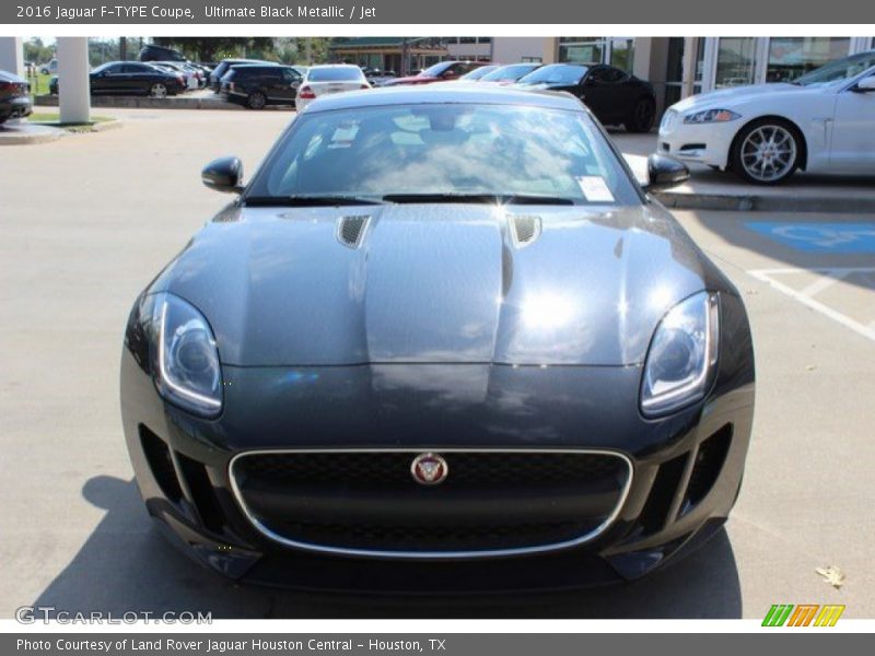 Ultimate Black Metallic / Jet 2016 Jaguar F-TYPE Coupe