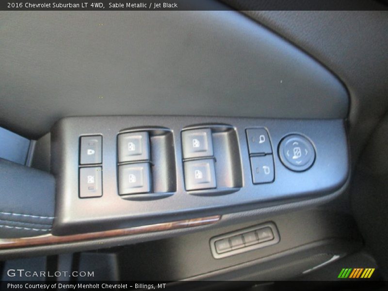 Controls of 2016 Suburban LT 4WD