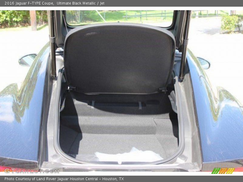  2016 F-TYPE Coupe Trunk