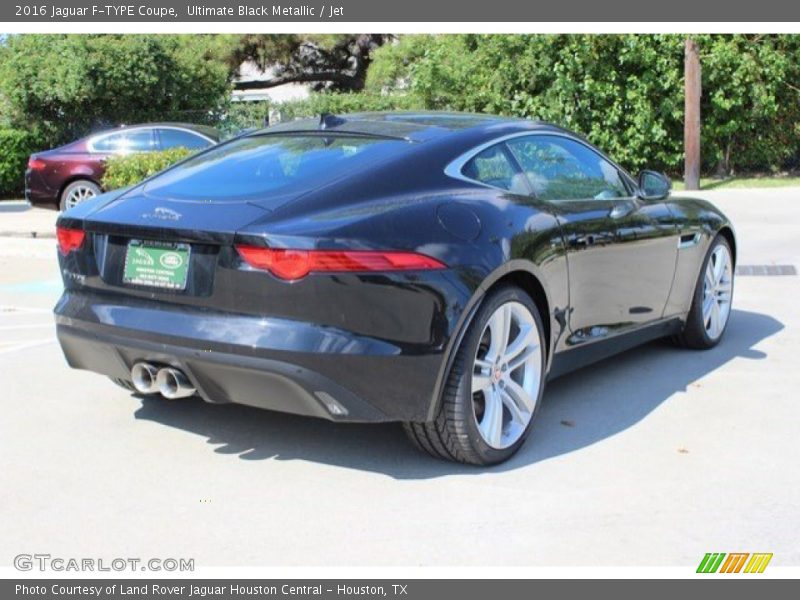 Ultimate Black Metallic / Jet 2016 Jaguar F-TYPE Coupe