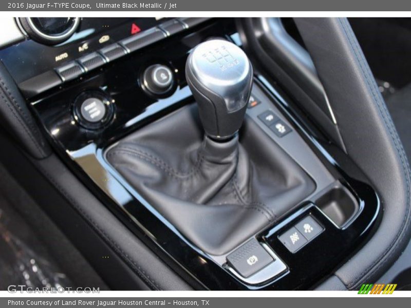  2016 F-TYPE Coupe 6 Speed Manual Shifter