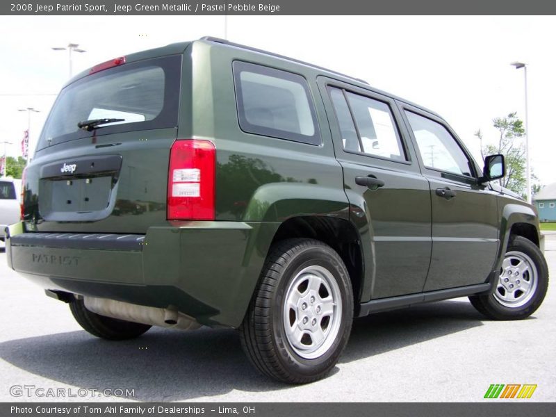 Jeep Green Metallic / Pastel Pebble Beige 2008 Jeep Patriot Sport