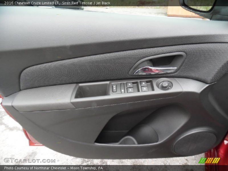 Siren Red Tintcoat / Jet Black 2016 Chevrolet Cruze Limited LT