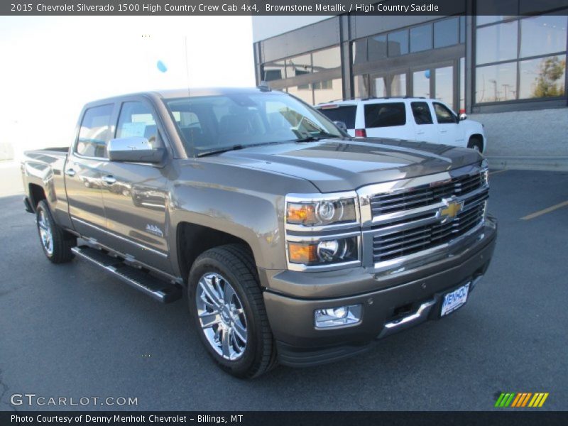 Brownstone Metallic / High Country Saddle 2015 Chevrolet Silverado 1500 High Country Crew Cab 4x4