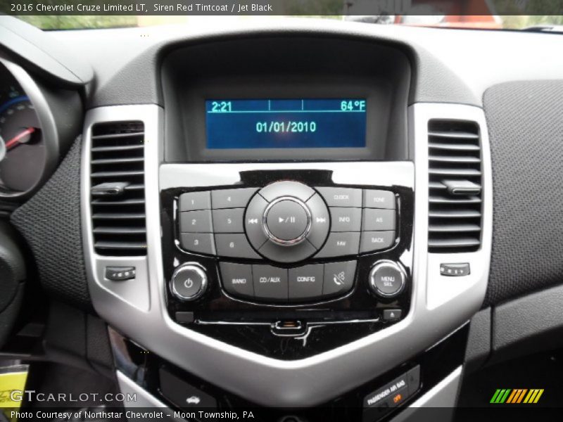 Siren Red Tintcoat / Jet Black 2016 Chevrolet Cruze Limited LT