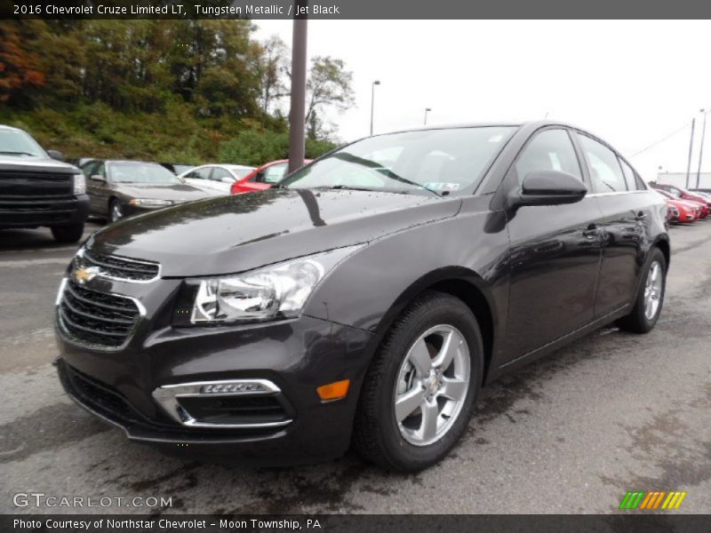 Tungsten Metallic / Jet Black 2016 Chevrolet Cruze Limited LT