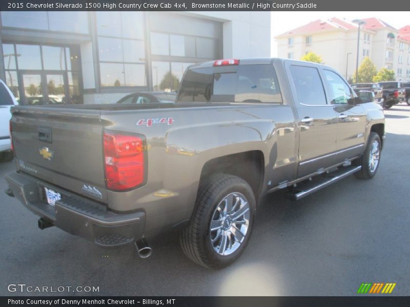 Brownstone Metallic / High Country Saddle 2015 Chevrolet Silverado 1500 High Country Crew Cab 4x4