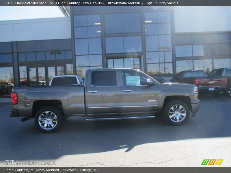 Brownstone Metallic / High Country Saddle 2015 Chevrolet Silverado 1500 High Country Crew Cab 4x4