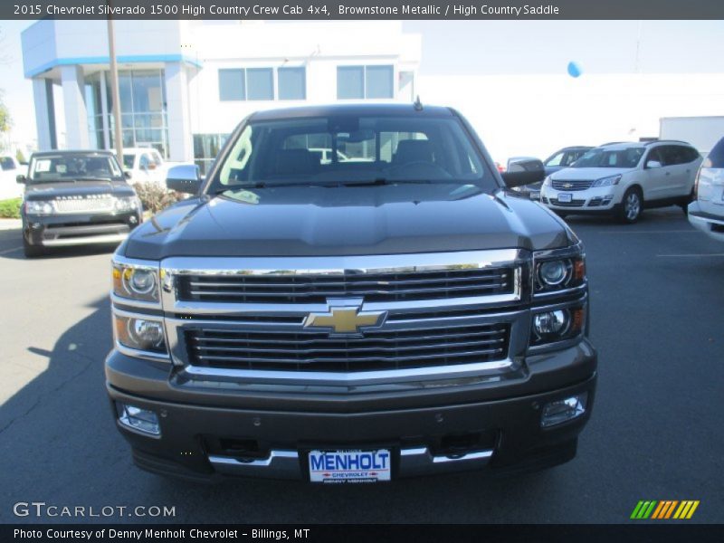 Brownstone Metallic / High Country Saddle 2015 Chevrolet Silverado 1500 High Country Crew Cab 4x4