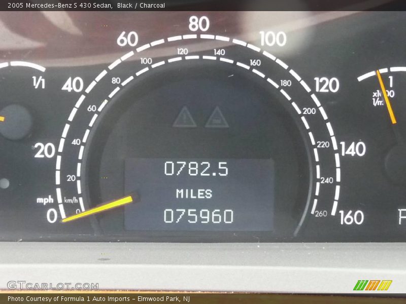 Black / Charcoal 2005 Mercedes-Benz S 430 Sedan