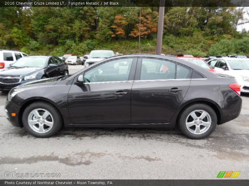 Tungsten Metallic / Jet Black 2016 Chevrolet Cruze Limited LT
