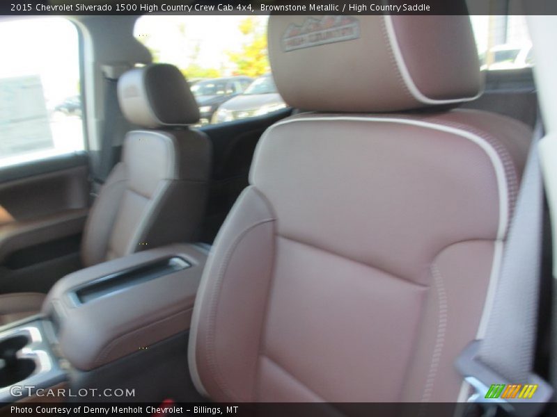 Brownstone Metallic / High Country Saddle 2015 Chevrolet Silverado 1500 High Country Crew Cab 4x4