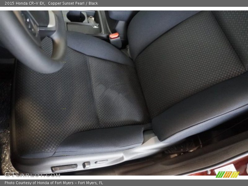 Copper Sunset Pearl / Black 2015 Honda CR-V EX