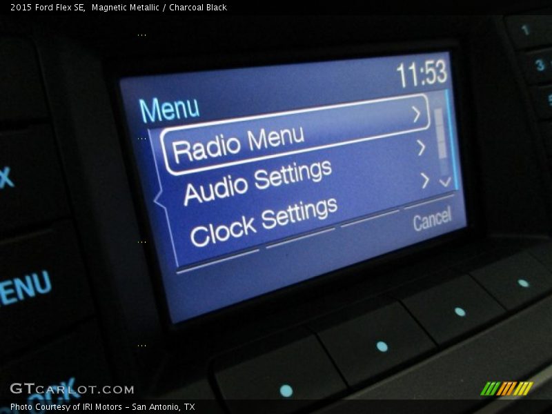 Magnetic Metallic / Charcoal Black 2015 Ford Flex SE
