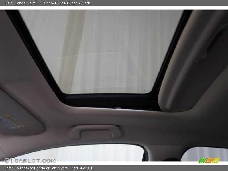 Copper Sunset Pearl / Black 2015 Honda CR-V EX