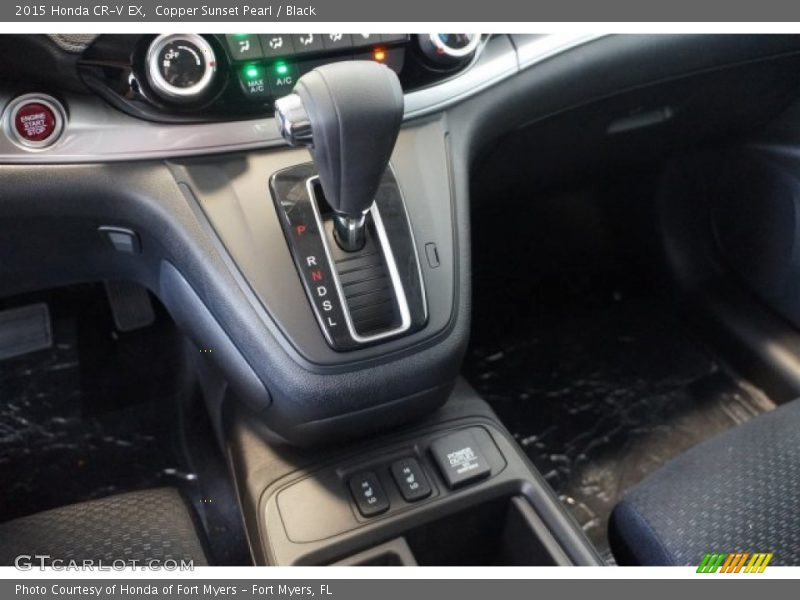 Copper Sunset Pearl / Black 2015 Honda CR-V EX