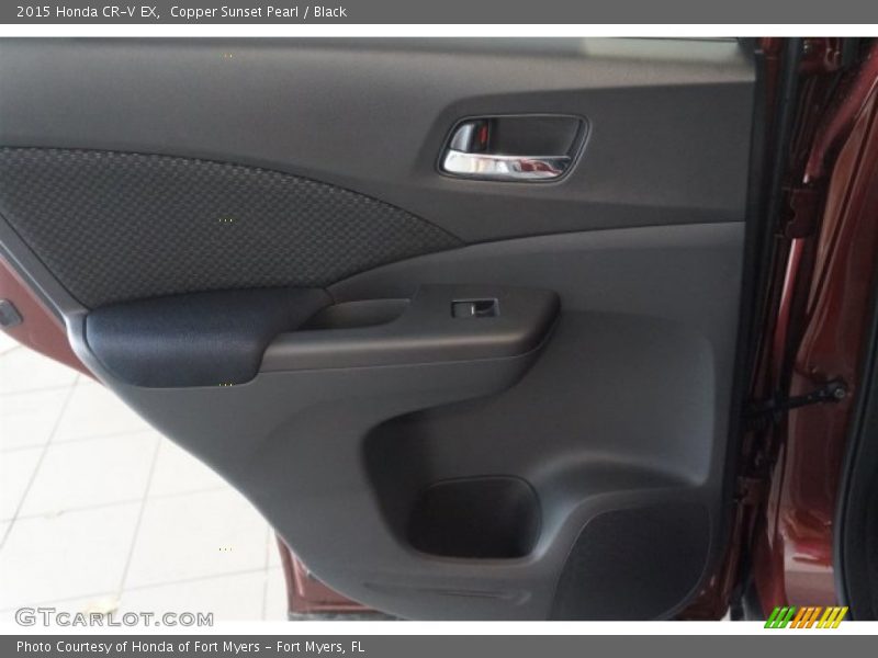 Copper Sunset Pearl / Black 2015 Honda CR-V EX