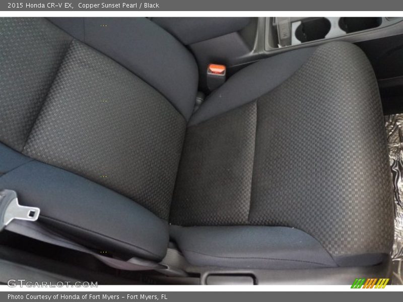 Copper Sunset Pearl / Black 2015 Honda CR-V EX