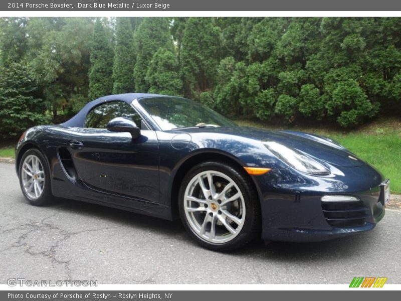 Front 3/4 View of 2014 Boxster 