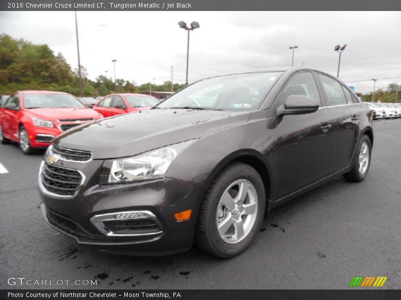 Tungsten Metallic / Jet Black 2016 Chevrolet Cruze Limited LT