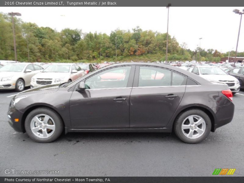 Tungsten Metallic / Jet Black 2016 Chevrolet Cruze Limited LT
