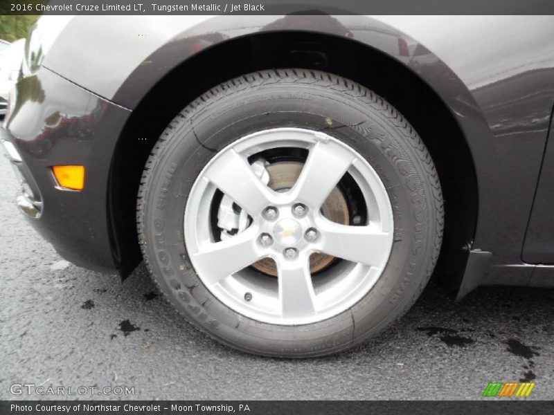 Tungsten Metallic / Jet Black 2016 Chevrolet Cruze Limited LT