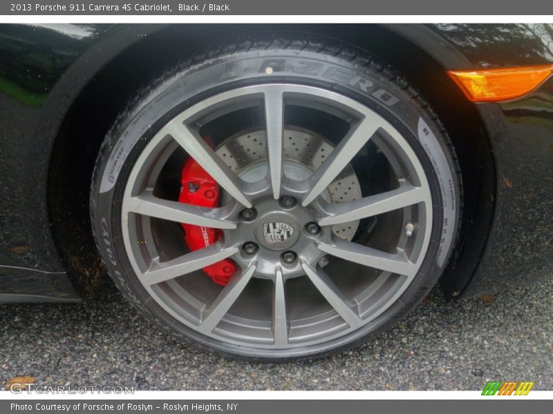 Black / Black 2013 Porsche 911 Carrera 4S Cabriolet
