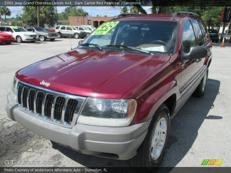 Front 3/4 View of 2002 Grand Cherokee Laredo 4x4