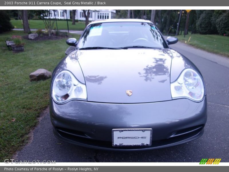 Seal Grey Metallic / Black 2003 Porsche 911 Carrera Coupe