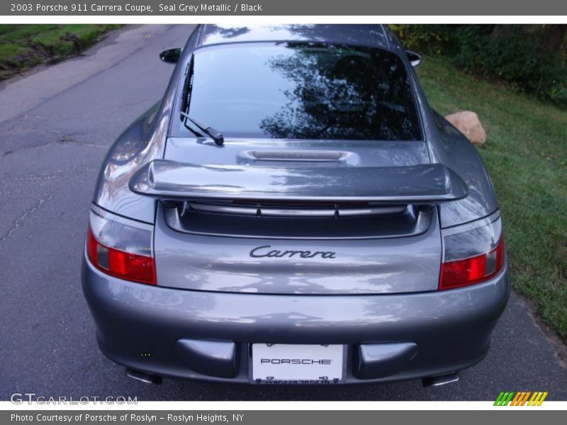 Seal Grey Metallic / Black 2003 Porsche 911 Carrera Coupe