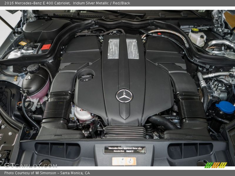  2016 E 400 Cabriolet Engine - 3.0 Liter DI biturbo DOHC 24-Valve VVT V6