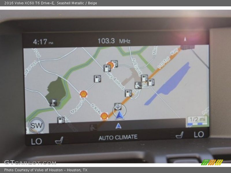 Seashell Metallic / Beige 2016 Volvo XC60 T6 Drive-E