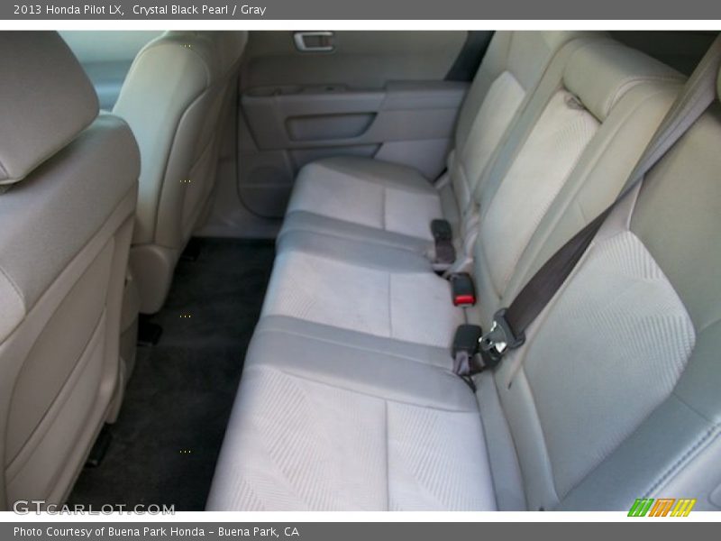 Crystal Black Pearl / Gray 2013 Honda Pilot LX