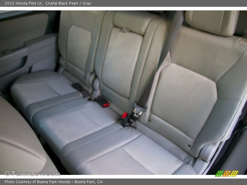 Crystal Black Pearl / Gray 2013 Honda Pilot LX