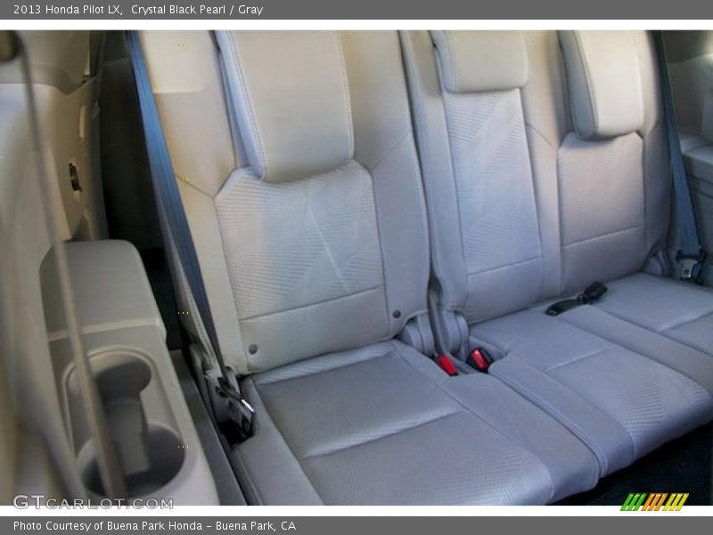 Crystal Black Pearl / Gray 2013 Honda Pilot LX