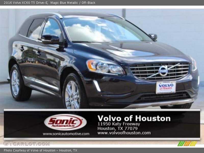 Magic Blue Metallic / Off-Black 2016 Volvo XC60 T5 Drive-E
