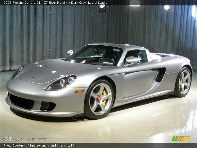 GT Silver Metallic / Dark Grey Natural Leather 2005 Porsche Carrera GT