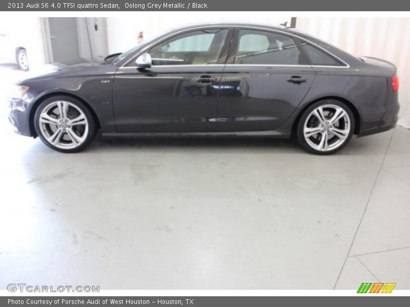 Oolong Grey Metallic / Black 2013 Audi S6 4.0 TFSI quattro Sedan