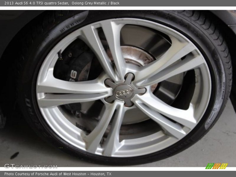 Oolong Grey Metallic / Black 2013 Audi S6 4.0 TFSI quattro Sedan