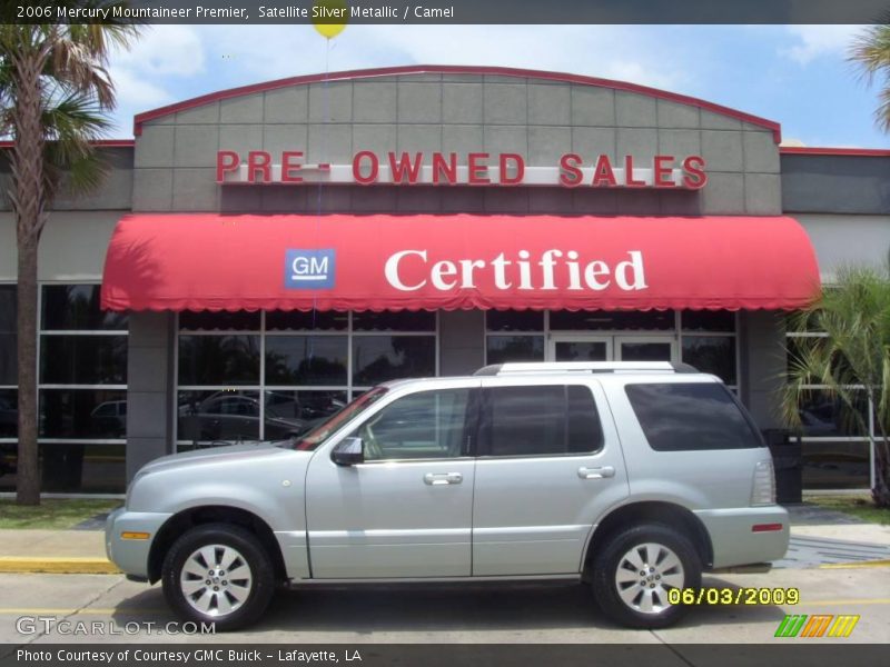 Satellite Silver Metallic / Camel 2006 Mercury Mountaineer Premier