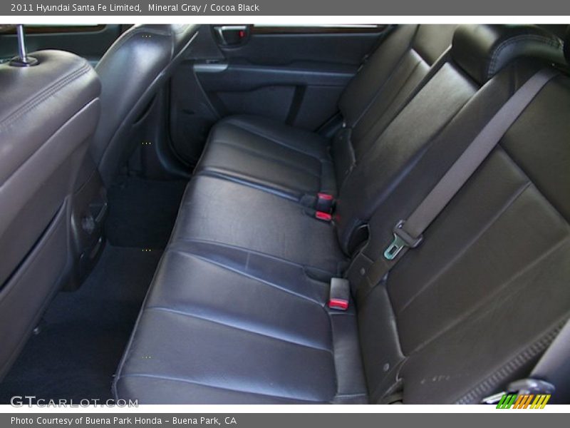 Mineral Gray / Cocoa Black 2011 Hyundai Santa Fe Limited