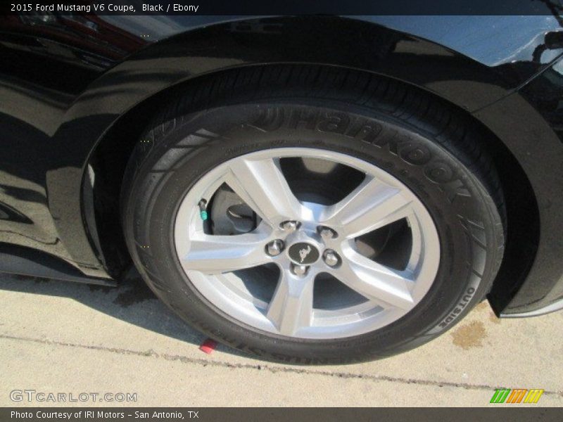 Black / Ebony 2015 Ford Mustang V6 Coupe