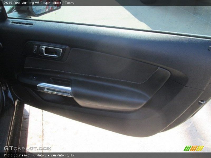 Black / Ebony 2015 Ford Mustang V6 Coupe