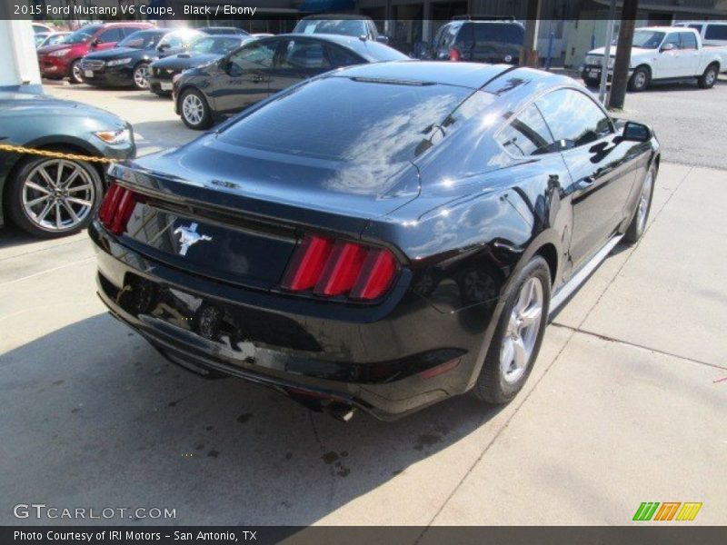 Black / Ebony 2015 Ford Mustang V6 Coupe