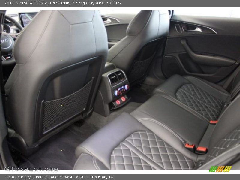 Rear Seat of 2013 S6 4.0 TFSI quattro Sedan