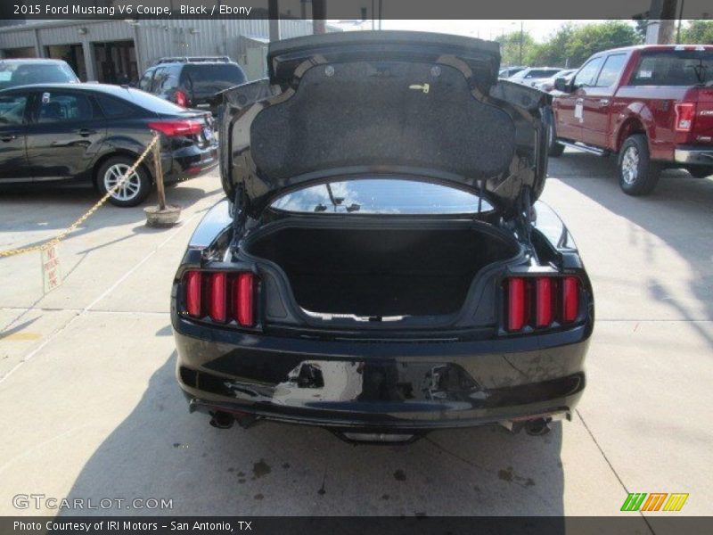 Black / Ebony 2015 Ford Mustang V6 Coupe