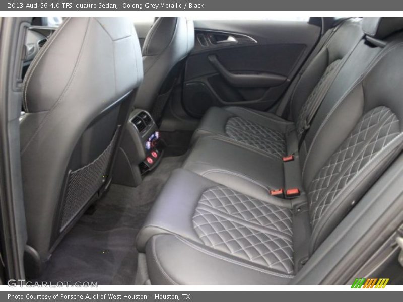 Rear Seat of 2013 S6 4.0 TFSI quattro Sedan