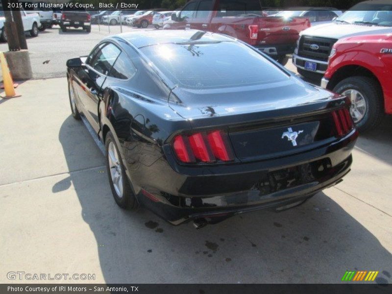 Black / Ebony 2015 Ford Mustang V6 Coupe